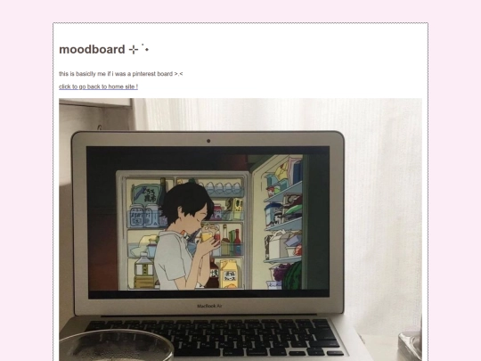 moadboard screenshot