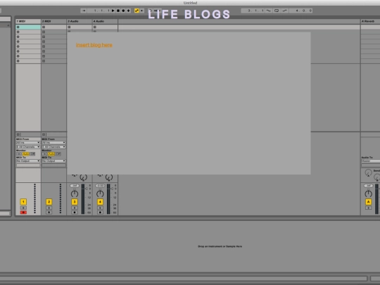 musicblogs screenshot