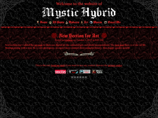 updates/new-section-for-art screenshot