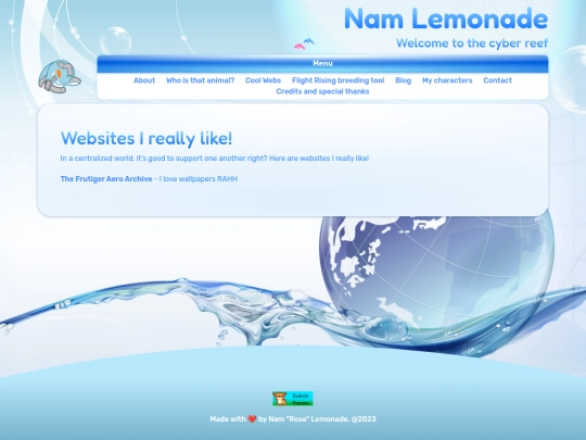 websites screenshot