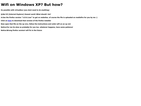 wifionxp screenshot