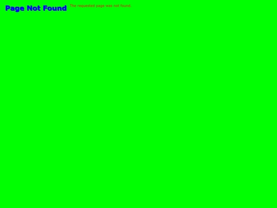 not_found screenshot