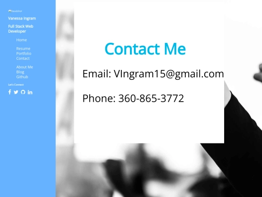 contact screenshot
