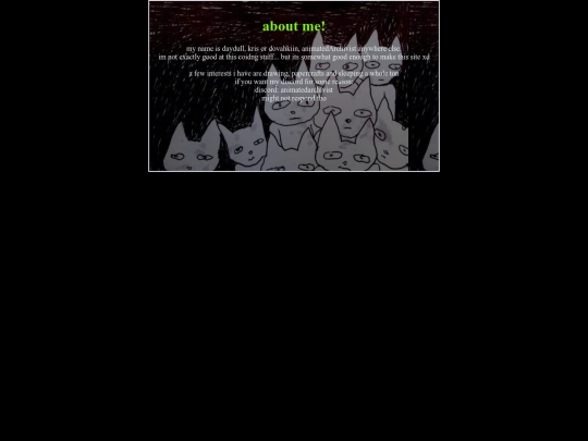 aboutme screenshot