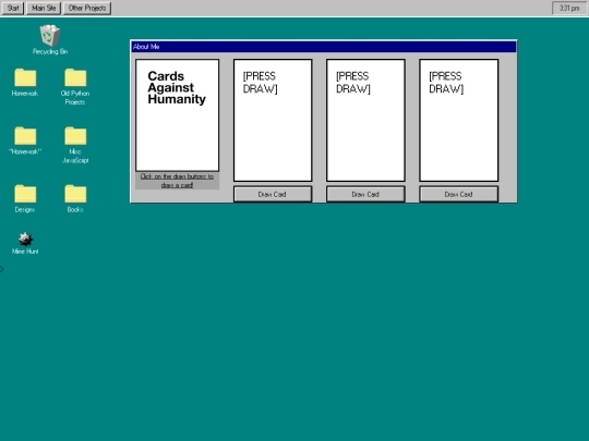 win95/cards screenshot