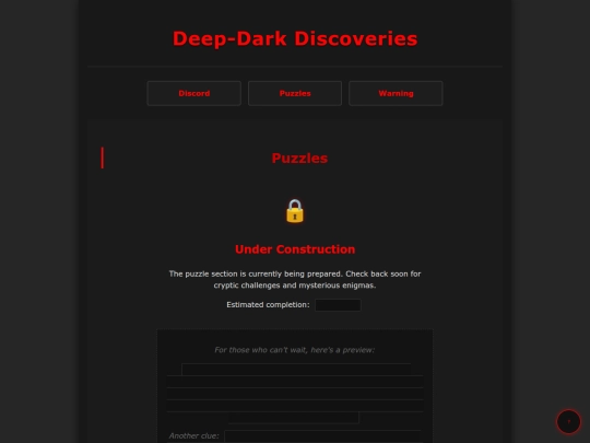 Puzzles screenshot