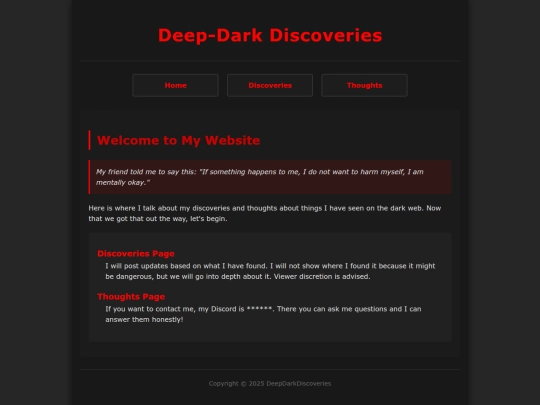 index screenshot