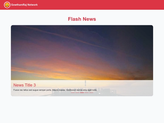 Flash News screenshot