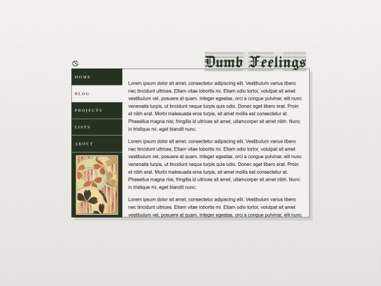 blog screenshot