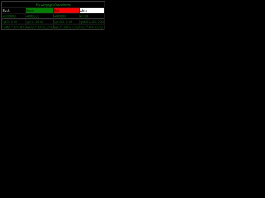 Colors screenshot