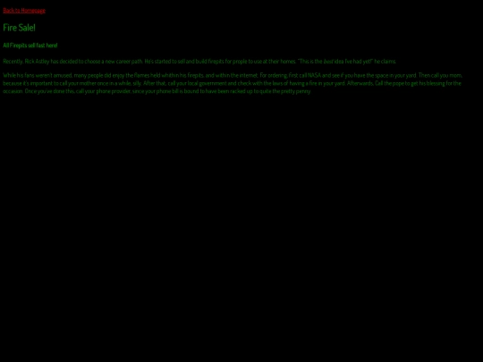 fire-sale screenshot