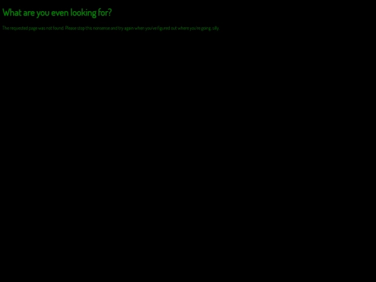 not_found screenshot