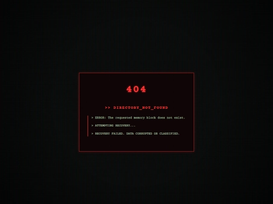 not_found screenshot