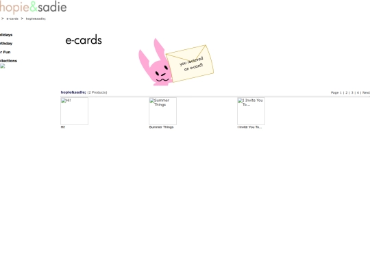 ecards/page screenshot