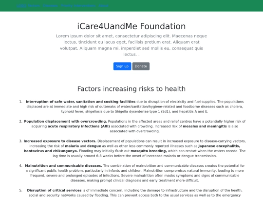 factors screenshot