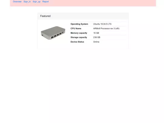 app/test screenshot