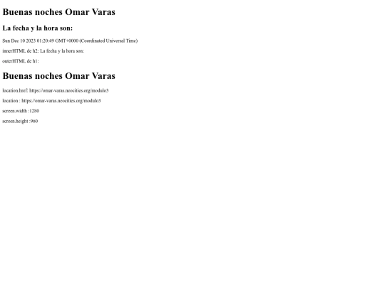 modulo3 screenshot