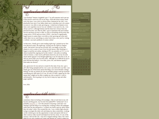 blog screenshot