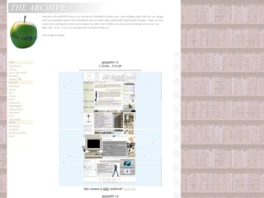 sitely/archive screenshot