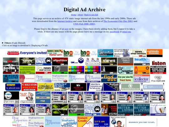 archive screenshot