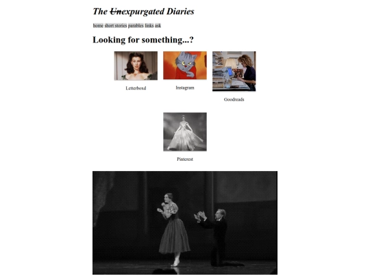 links screenshot