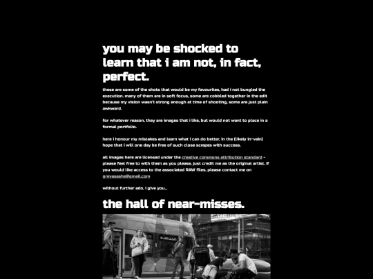 projects/photos/photoNearMiss screenshot