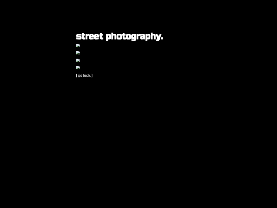 projects/photos/photographyStreet screenshot