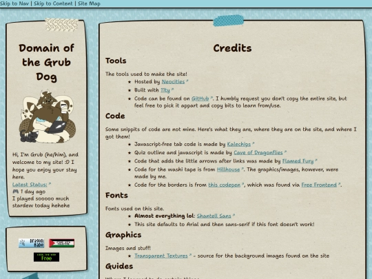 credit screenshot
