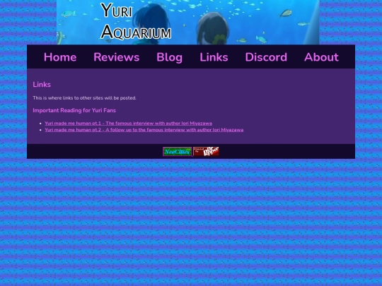 links screenshot