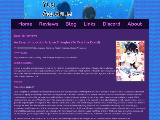 reviews/lovetriangles screenshot