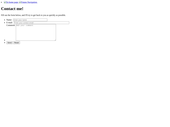 Contact_Form screenshot