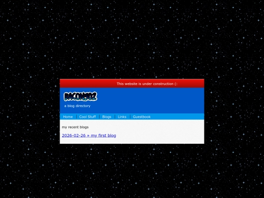 blogs screenshot