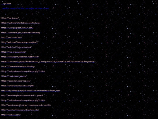 old/morecoolsites screenshot