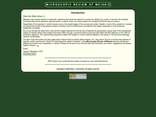 meiosis screenshot