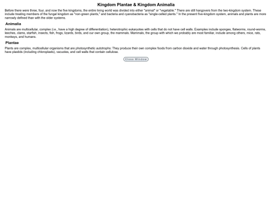 readings/plantsanimals screenshot