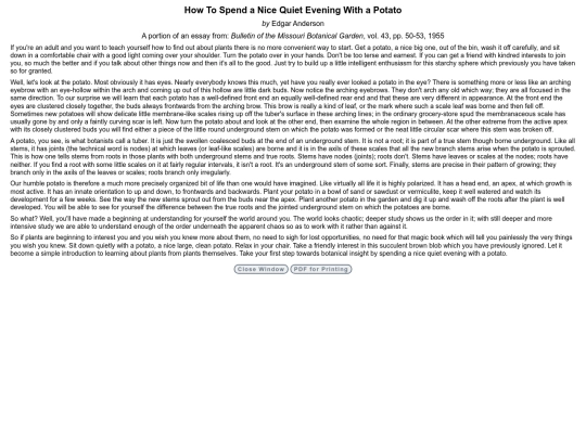 readings/potato screenshot