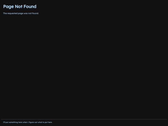 not_found screenshot