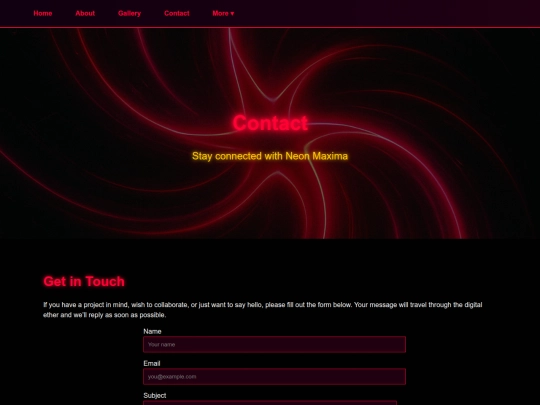 contact screenshot