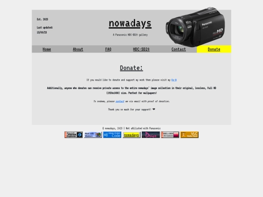 donate screenshot