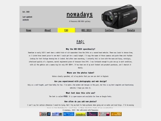faq screenshot
