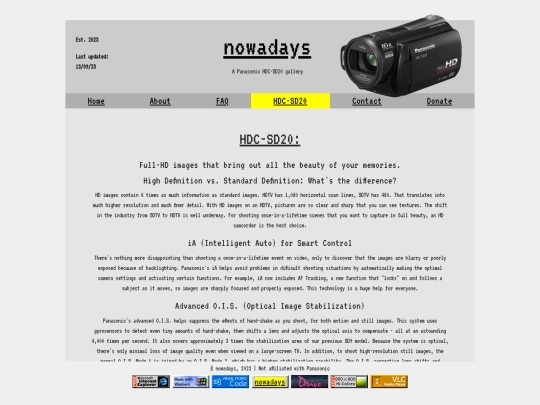 hdc-sd20 screenshot