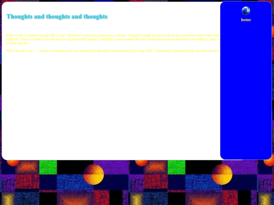 writing screenshot