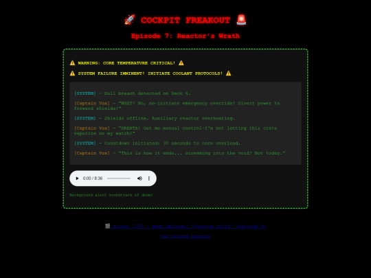 Dependencies/90s_cockpit_freakout screenshot