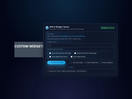 SPA/custom screenshot