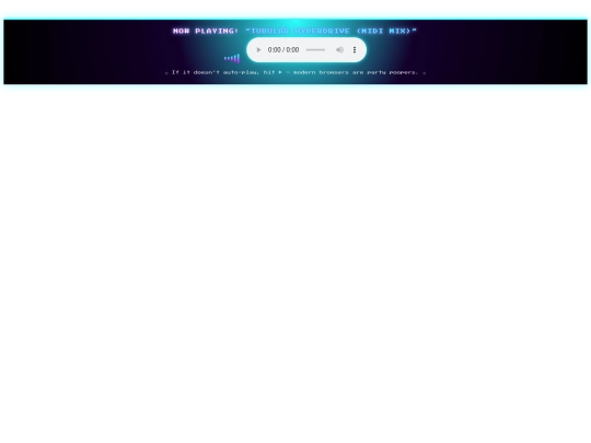 SPA/musicplayer screenshot