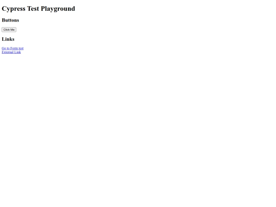cypress/buttonslinks screenshot