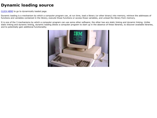 widget/dynamicloading-src screenshot