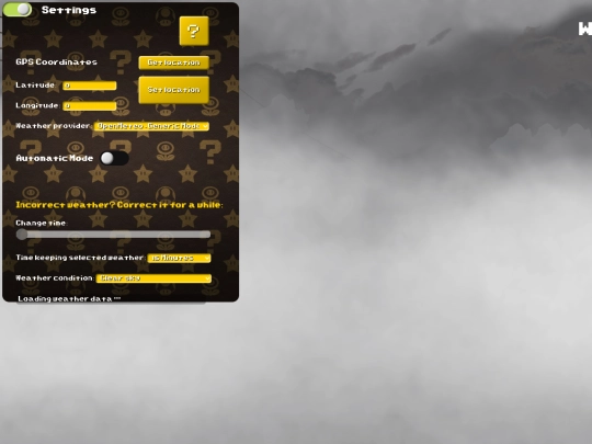 test screenshot