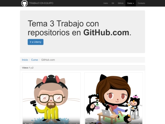 Curso/githubcom screenshot