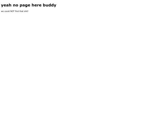 not_found screenshot